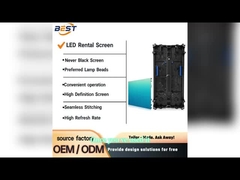 Επικοινωνιακή διαδραστική οθόνη LED ενοικίασης διαφήμιση σήμανση σύννεφο έλεγχο κεραμιδωμένο τοίχος βίντεο