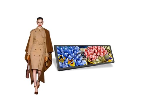 ποιότητας  Custom Stretched Bar LCD Display , Digital Shelf Display Supermarket εργοστάσιο