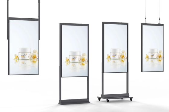 ποιότητας  32 inch Shop Window Screen Full Color 2500nits Wall Mounted Digital Advertising Screen εργοστάσιο