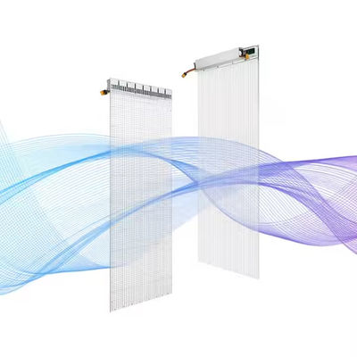 ποιότητας  Durable Glass Curtain Wall Transparent LED Screen IP43 Waterproof 5000nits Brightness 80% Light Transmittance Easy Installation εργοστάσιο