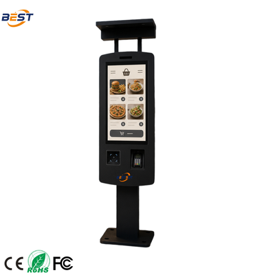 Ποιότητα  32 Inch Outdoor Drive Through Ordering Kiosk IP65 2500nits Floor Standing for Fast Food Chains Εργοστάσιο