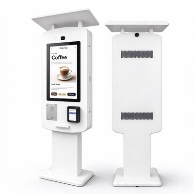 Ποιότητα  43 Inch IP65 Outdoor Self Ordering Kiosk Floor Standing 2500 Nits Touch Screen Terminal for Drive Thru Restaurant Εργοστάσιο