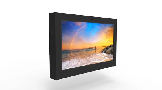 55 ιντσών 65 ιντσών εξωτερική οθόνη LCD διαφήμιση ψηφιακή σήμανση στερεή οθόνη LCD αφής