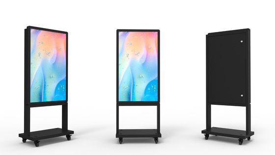 55 ιντσών 65 ιντσών εξωτερική οθόνη LCD διαφήμιση ψηφιακή σήμανση στερεή οθόνη LCD αφής