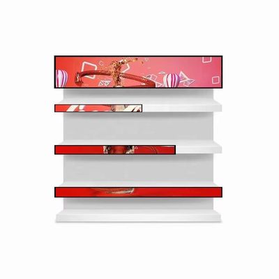 OEM Ultra Thin LCD Display υψηλής φωτεινότητας LCD Bar Screen Αεροδρόμιο ψηφιακή σήμανση