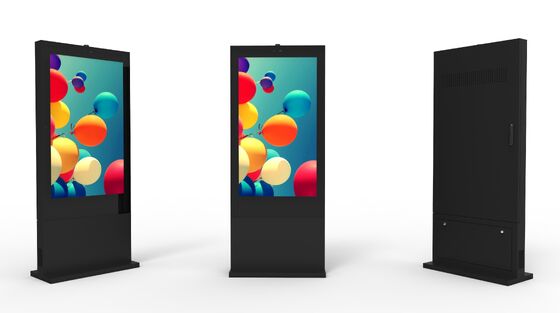Οθόνη αφής LCD 43-75 ιντσών Διαφημιστική οθόνη με φωτεινότητα 2500 nits και γωνία θέασης 178°/178°