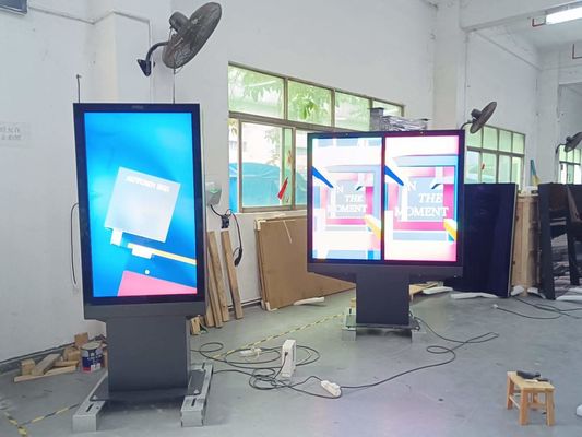 43 75 ιντσών οθόνη αφής κατακόρυφη οθόνη LCD διαφημιστική οθόνη LED διαφημιστική μηχανή full hd μεγάλη διαφήμιση s