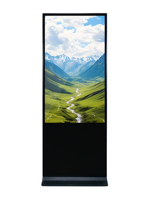 49 ιντσών LCD διαφημιστική οθόνη Τότεμ Κιόσκο εσωτερική ψηφιακή σήμανση οθόνη