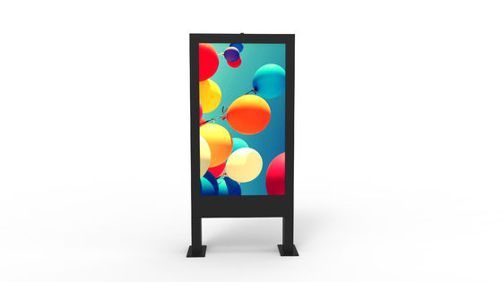 Εξωτερικά εμπορικά κέντρα LCD Screen Player Digital Totem Smart Signage Εμπορικός διαφημιστικός εξοπλισμός Ηχεία τηλεοπτική οθόνη