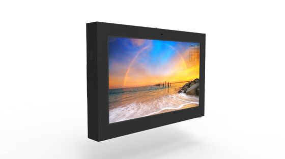 43 ιντσών εξωτερική διαφημιστική οθόνη LCD με φωτεινότητα 2500Cd / m2 Εικόνα ψηφιακής σήμανσης που τοποθετείται στο τοίχο