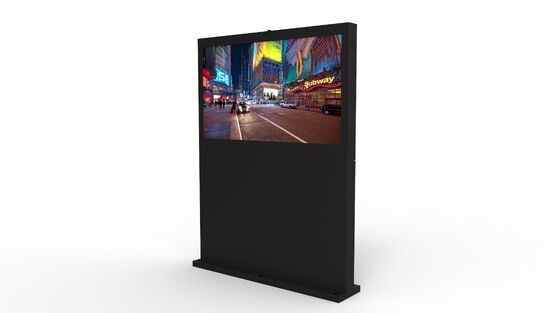 55 ιντσών IP65 Αδιάβροχη εμπορική οθόνη LCD με 2500Cd / m2 φωτεινότητα για εξωτερική ψηφιακή σήμανση