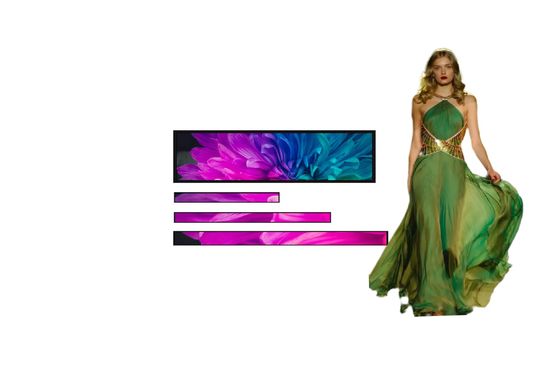 Εικονική οθόνη LCD για το Εμπορικό Κέντρο
