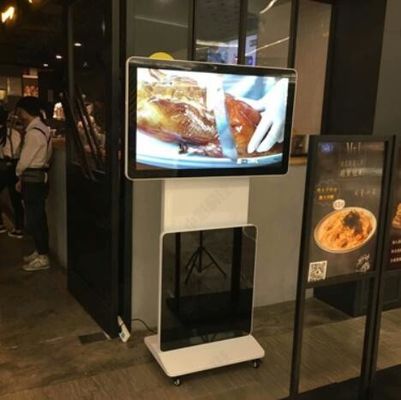 Εικονική οθόνη LCD ψηφιακή σήμανση διαφήμιση κιόσκι οθόνη πάτωμα στέκεται