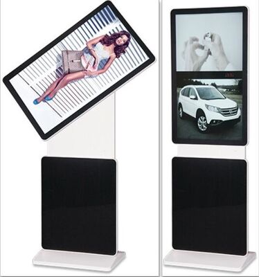 Οθόνη 4G WiFi LCD 55 ιντσών στο δάπεδο Διαφημιστικό περίπτερο ψηφιακής σήμανσης