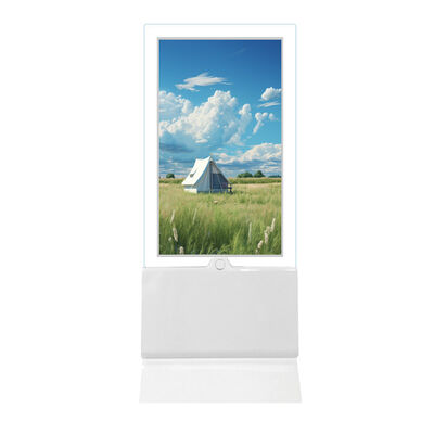 Κρεμαστή οθόνη διαφήμισης LCD διπλής όψης 43 ιντσών με φωτεινότητα 350 Cd/m² για ψηφιακή σήμανση εσωτερικού χώρου