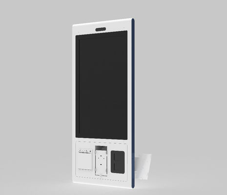 32 ιντσών Desktop αυτοεξυπηρέτηση Τροφίμων παραγγελίας Κίος πληρωμής με θερμικό εκτυπωτή αφής Self Check Out Android Κίος