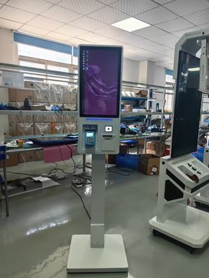 Παραγγελία Κιόσκου Εικονική οθόνη Πληρωμή Κιόσκου Μηχανή αυτοεξυπηρέτησης Για McDonald's/KFC's/Εστιατόριο