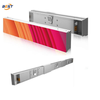 Εσωτερική οθόνη LED HD Custom-Size 300-1200x60mm Αλουμινίου Προφίλ Καμπίνα 3840Hz Ανανεωτικό ρυθμό
