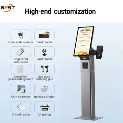 Προσαρμόσιμο λογότυπο All-in-One POS System με οθόνη 21,5 ιντσών και Intel Core i5 CPU για λιανική πώληση και εστιατόριο