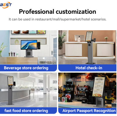 Προσαρμόσιμα Συστήματα POS All-in-One με Λογότυπο για Βενζινάδικα, Φαρμακεία, Σούπερ Μάρκετ, Λιανική και Εστιατόρια, Μέγεθος Οθόνης 21,5 ίντσες