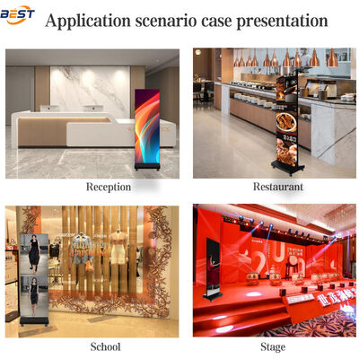 Σκηνή LED για πλακέτες εσωτερικών χώρων P2.5 3840x2160 1300 cd/m2