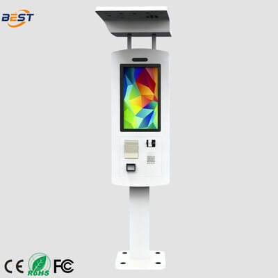 IP65 Αδιάβροχο κιόσκι με οθόνη αφής εξωτερικού χώρου με οθόνη HD 21,5