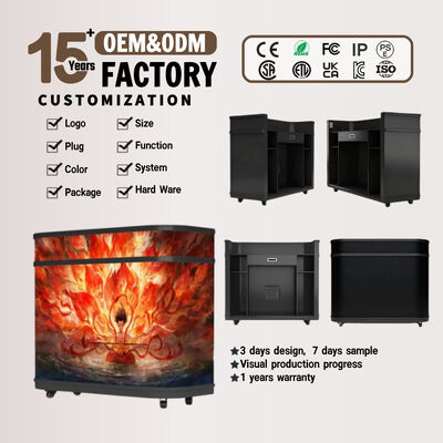 Οθόνη LED εμπορικής λήψης P2.5 GOB SMD1515 IP43 3840Hz Υψηλός ρυθμός ανανέωσης