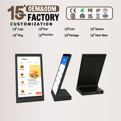10.1′′ / 15.6′′ L-Shape Touch Screen Desktop Ψηφιακή σήμανση.