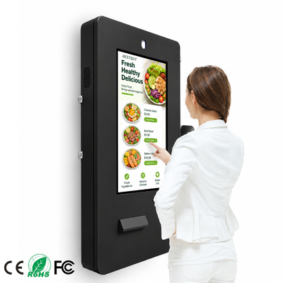 Android Windows Outdoor Ordering Kiosk Wall Mounted Terminal για Έργα Χονδρικής Εστίασης