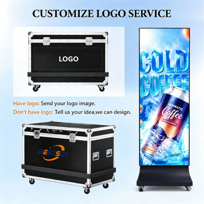 High Definition Outdoor LED Poster Display P1.25 3840Hz Refresh Remote Content Management Screen